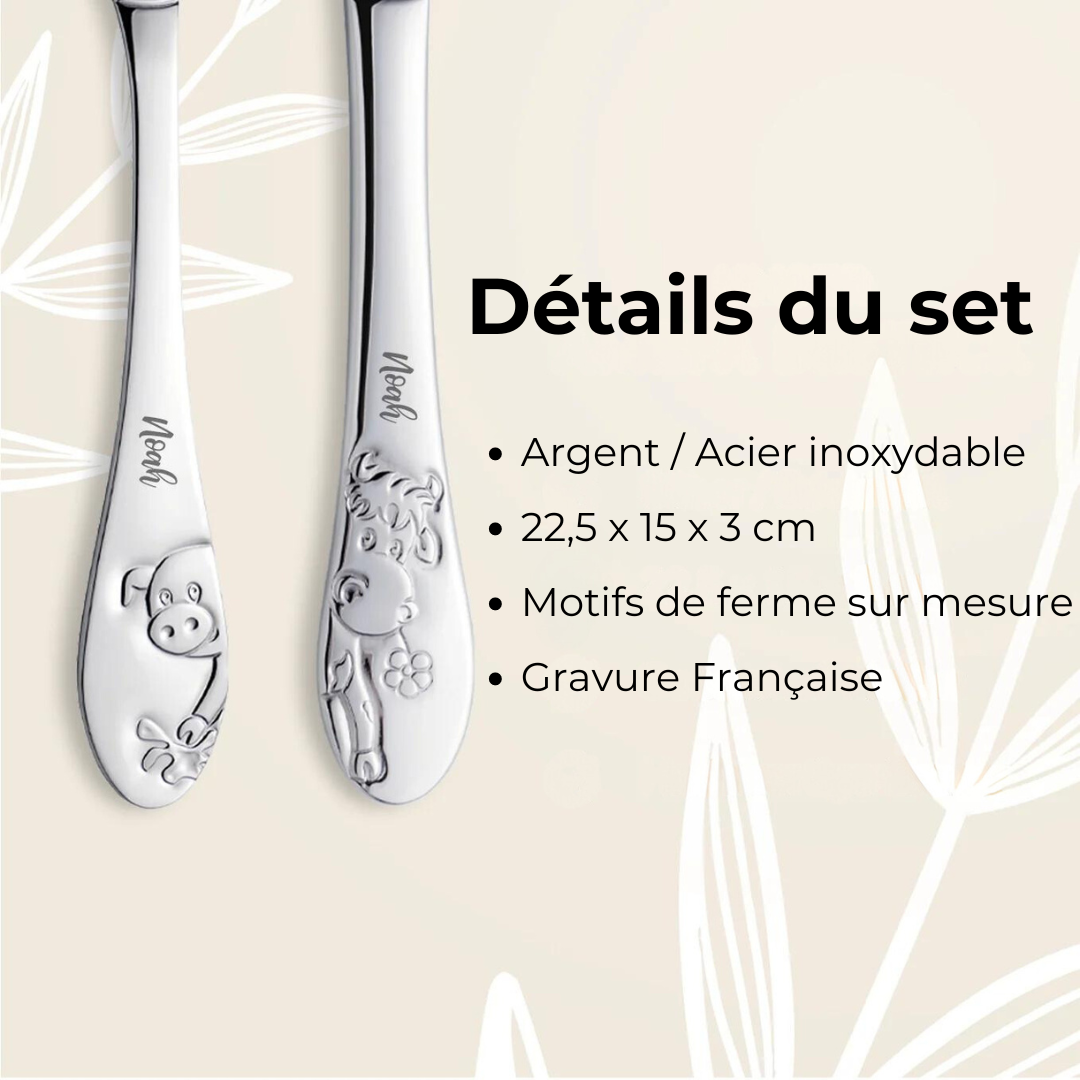 Set de couverts personnalisable